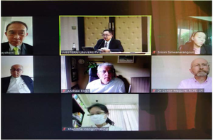 การประชุมทางไกลร่วมกับ Royal College of Physicians of Edinburgh, Edinburgh, United Kingdom