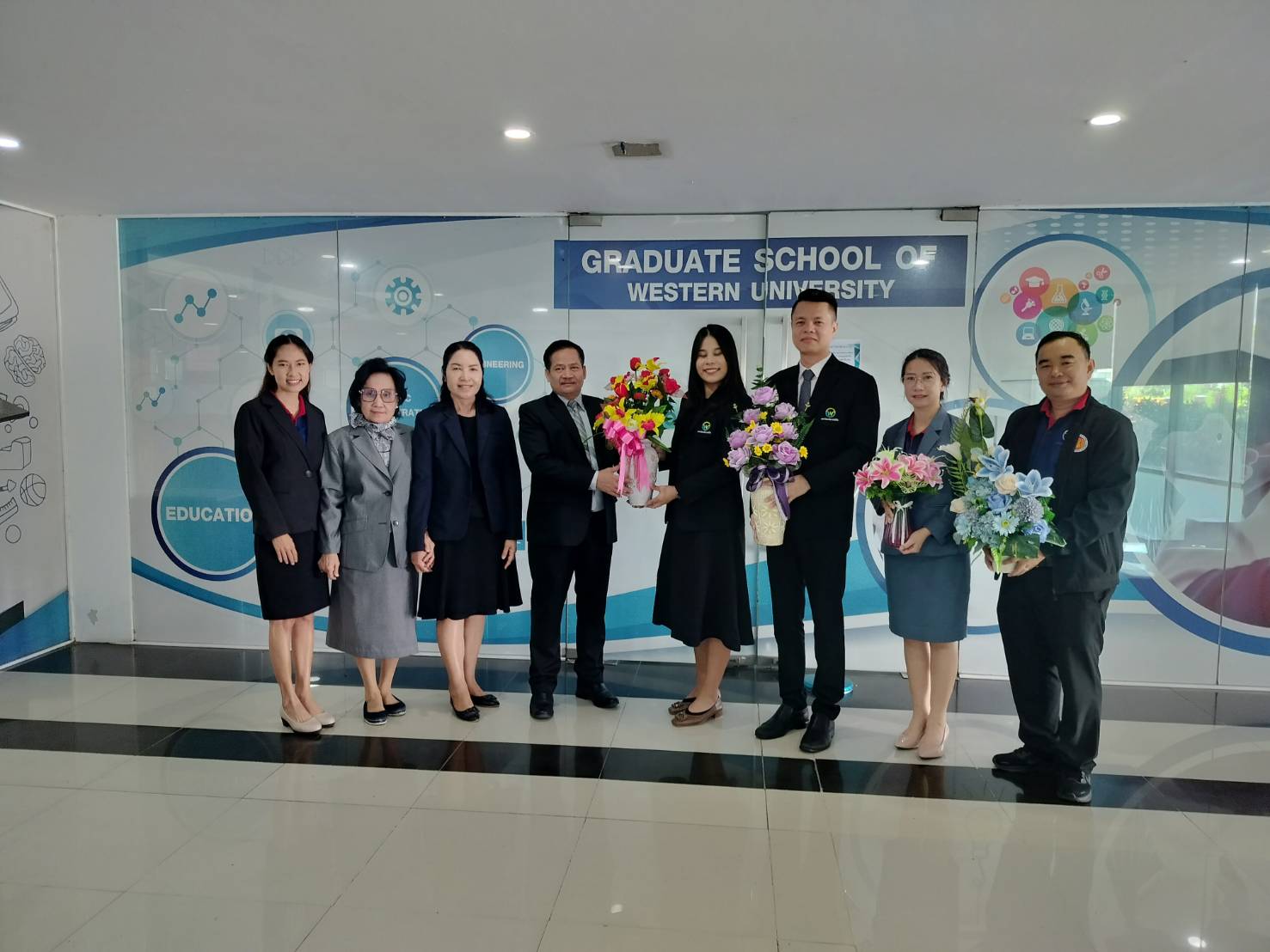 การสอบวิทยานิพนธ์/สารนิพนธ์ หลักสูตรศึกษาศาสตรมหาบัณฑิต สาขาวิชาการบริหารการศึกษา