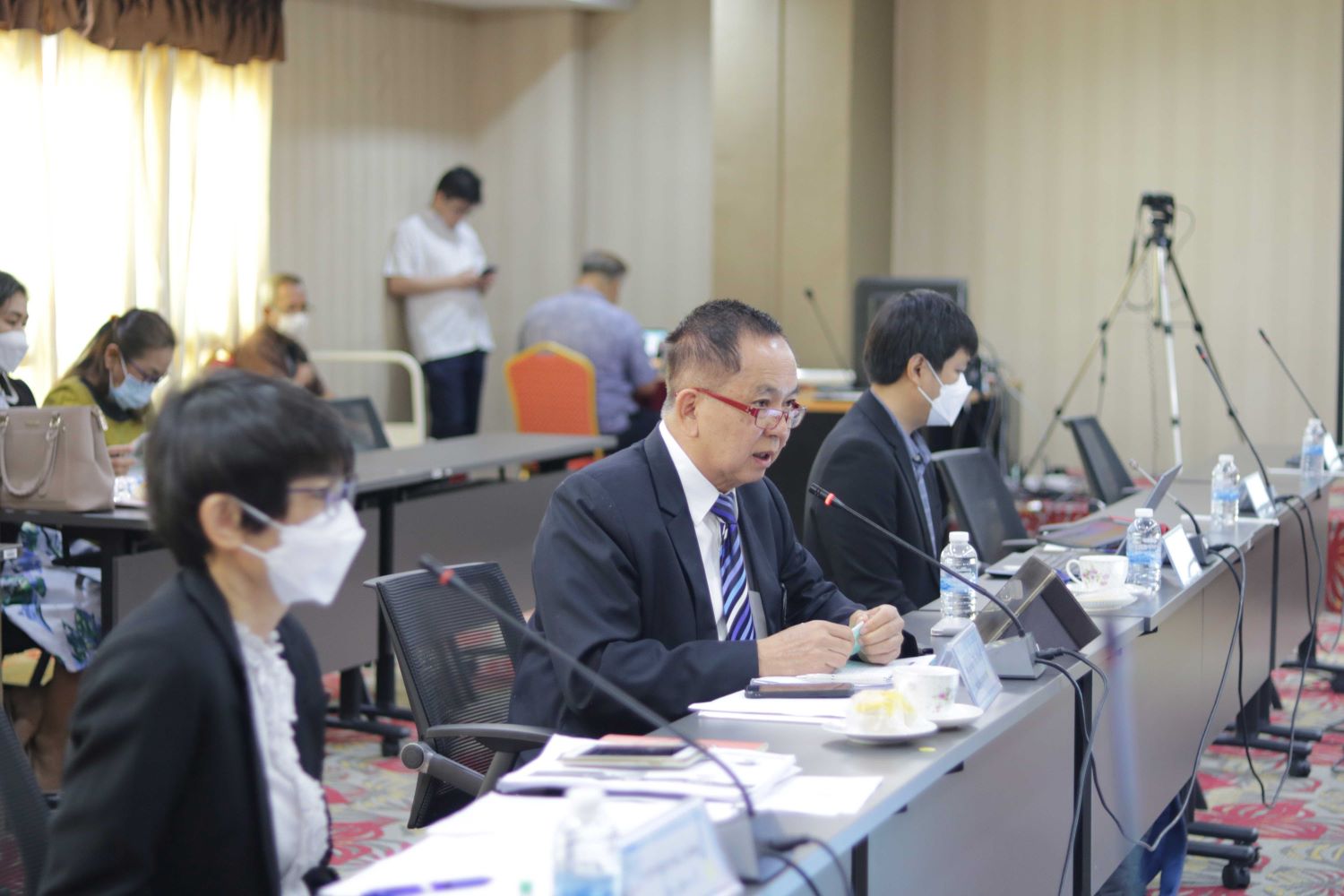 การตรวจติดตามการดำเนินการหลักสูตรแพทยศาสตรบัณฑิต ประจำปี 2566