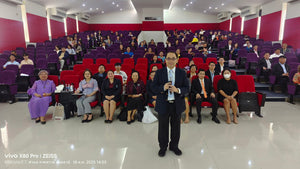 คณาจารย์ฯ เข้าร่วมอบรมเชิงปฏิบัติการจริยธรรมการวิจัยในมนุษย์ ครั้งที่ 15 โดย รองศาสตราจารย์ ดร.สุธรรม นันทมงคลชัย เมื่อวันที่ 18 ตุลาคม 2568