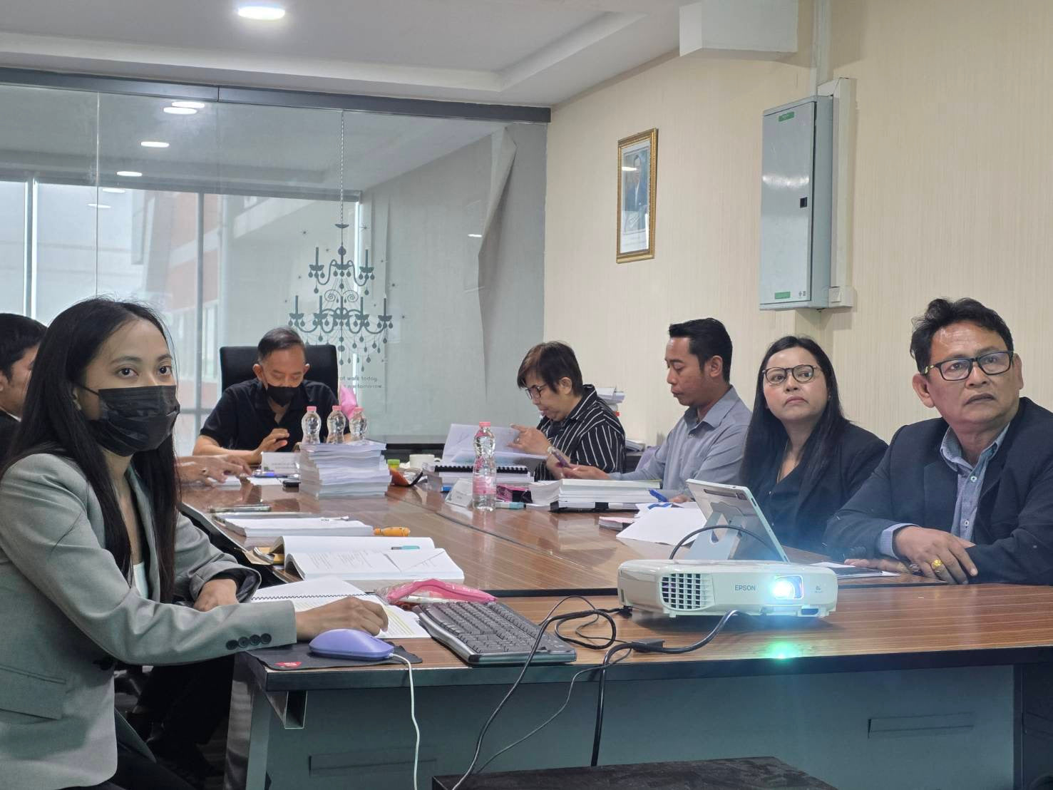 การสอบวิทยานิพนธ์/สารนิพนธ์ นิสิตหลักสูตรรัฐประศาสนศาสตรมหาบัณฑิต