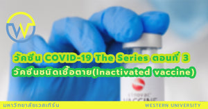 วัคซีน COVID-19 The Series ตอนที่ 3 วัคซีนชนิดเชื้อตาย (Inactivated vaccine)